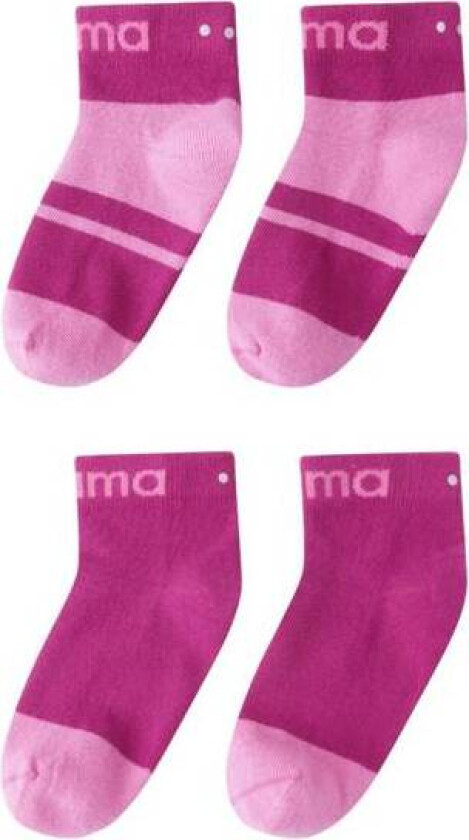 - Sokker 2-pk Magenta Purple