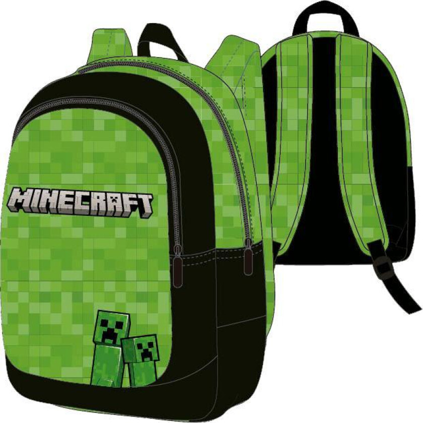 Minecraft ryggsekk 40 cm veske skolesekk mine craft