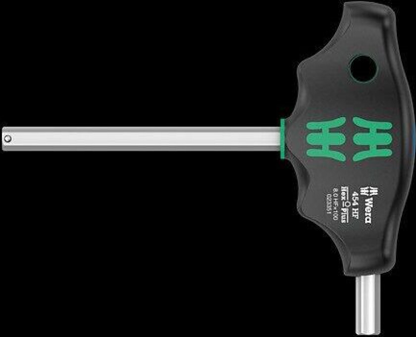 05023342001, Hex-nøkkel med T-grep, Metrisk, 1 stykker, 5 mm, 10 cm, 2 cm
