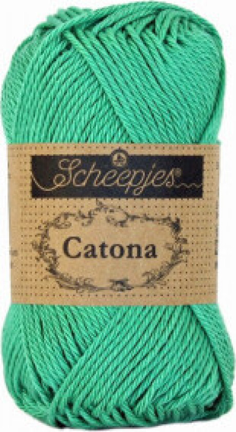 Catona Garn Unicolour 241 Papegøye Grønn
