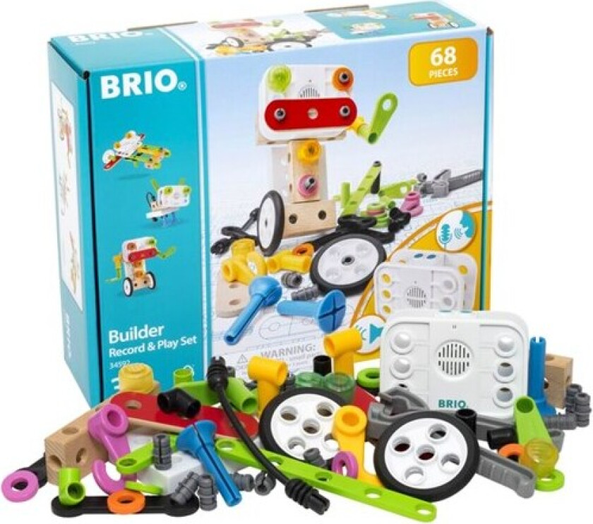 Bilde av Builder Byggesett - Opptaker Og Avspiller-Sett 34592