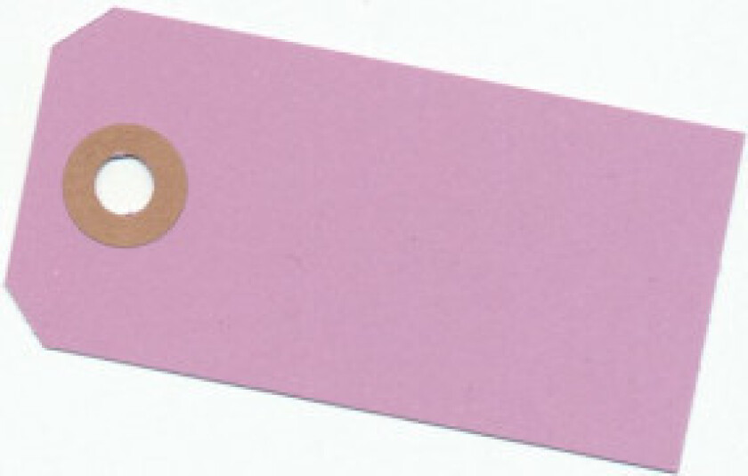 Manillamerker Lys Lilla 4x8cm - 10 stk