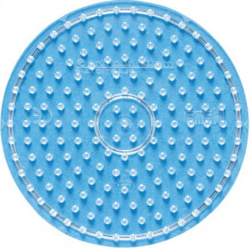 Maxi Perleplate 8220 Rund Transparent - 1 stk