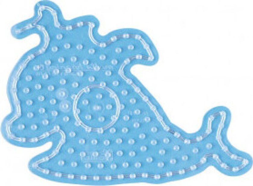 Bilde av Maxi Perleplate 8209 Hval Transparent - 1 stk