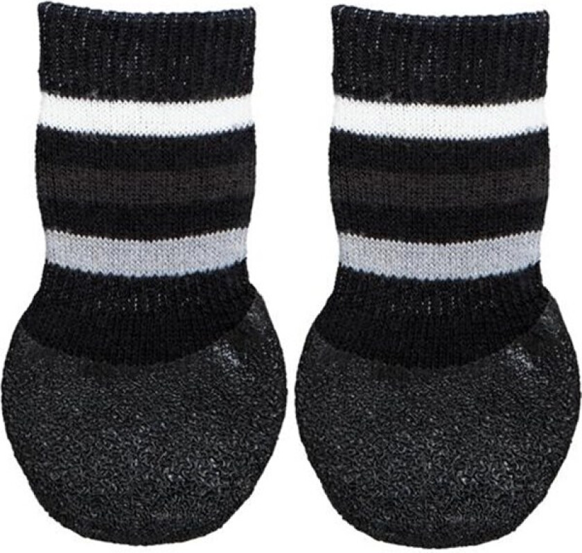 Bilde av Dog Socks non-slip XS-S 2 pcs. Black