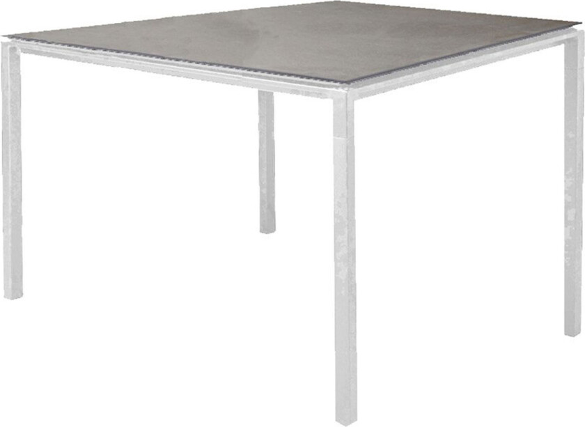 Pure bordunderstell 200x100x73 cm White