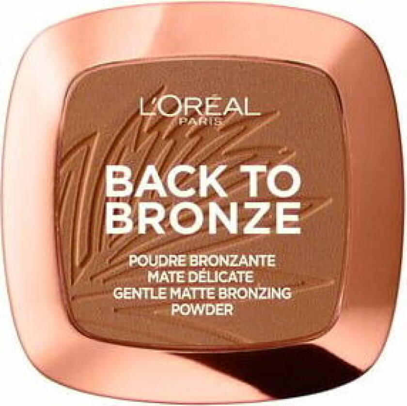 L'Oreal Bronze Back to Bronze Matte Bronzing 01