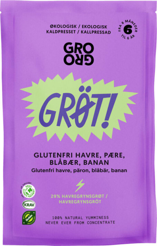 Grogro Perky Porridge 100g