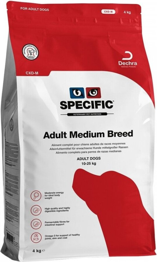 Specific Adult Medium Breed CXD-M (4 kg)