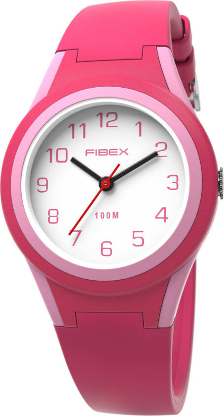 Mini 100M Aqua Classic FIBEXAAO04 - Kvarts - Lyserød Rosa Rød - Unisex - Silikon - Akryl