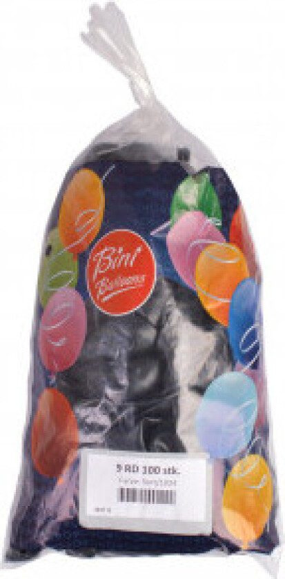 Bilde av Ballonger Sort Ø26cm - 100 stk