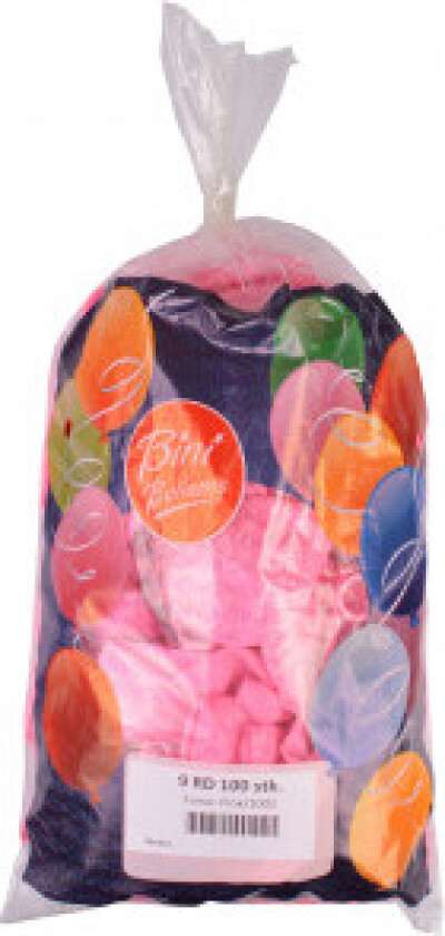 Balloner Rosa Ø26cm - 100 stk