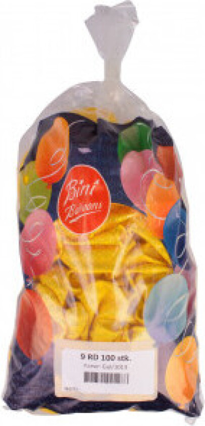 Ballonger Gul Ø26cm - 100 stk