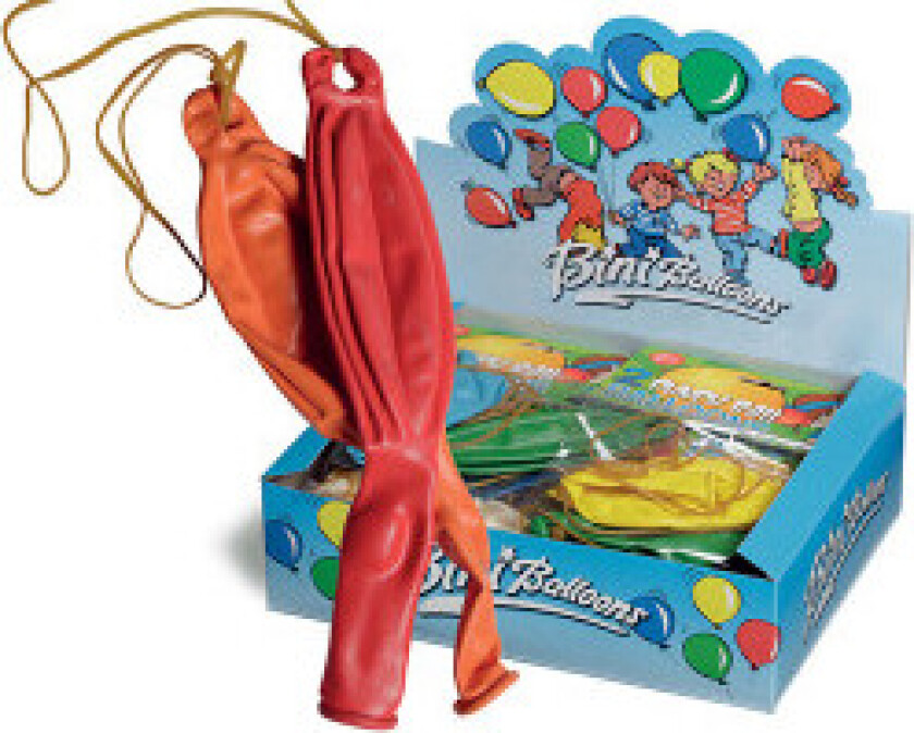 Ballonger Punch Ball Ass. farger Ø45cm - 2 stk