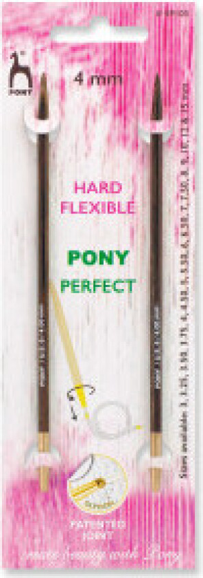 Perfect Utskiftbare Rundpinner Tre 14cm 4,00mm US6