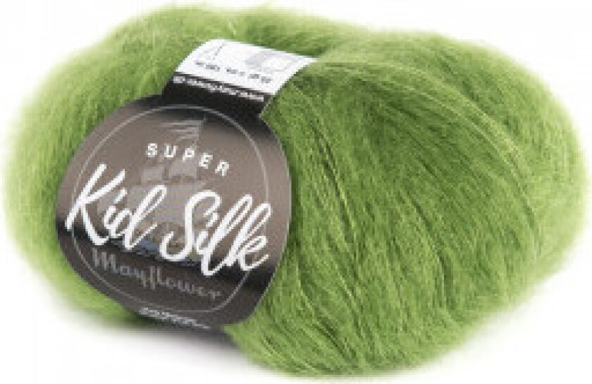 Super Kid Silk Garn Unicolour 23 Fern