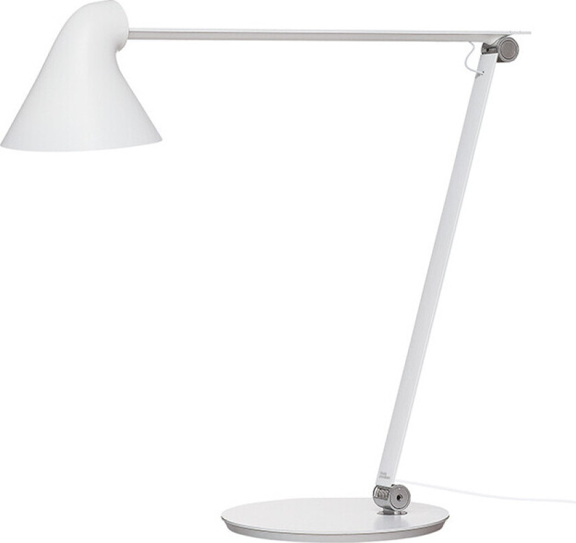 - NJP Bordlampe m/Fot 3000K Hvit