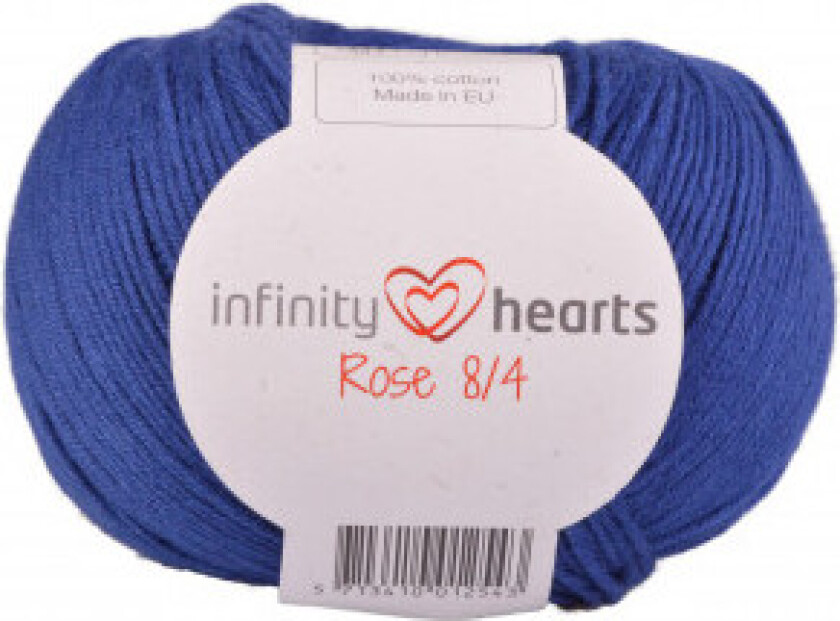 Rose 8/4 Garn Unicolour 109 Royal Blue