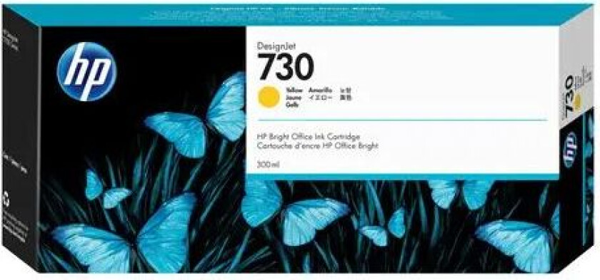 Hp Blekk Gul 730 300ml - Dj T1700