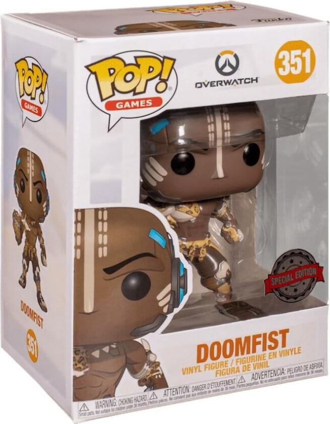 Funko Pop! Games: Overwatch - Leopard Doomfist (special Edition)