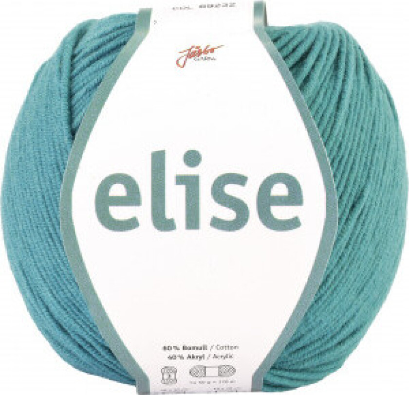 Â Järbo Elise Garn 69231 Mørk Aqua
