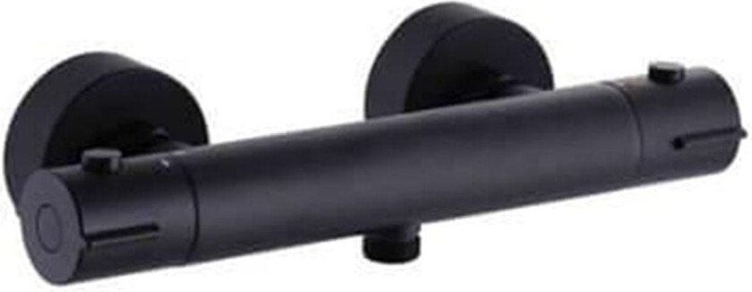 Azur Dusjbatteri Svart Matt