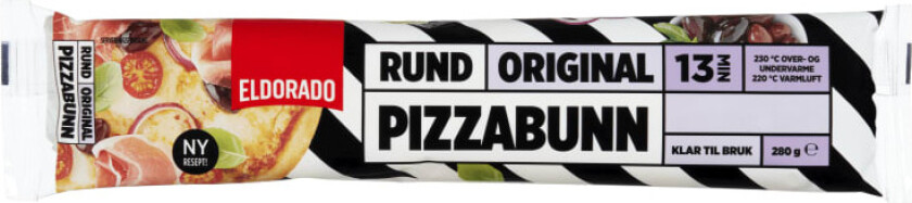 Pizzabunn Rund 280g