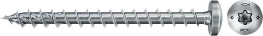 Fischer 670239, Skru, Tre, Generell nytte, Pozidriv, TX20, ETA-19/0175, ETA-19/0175