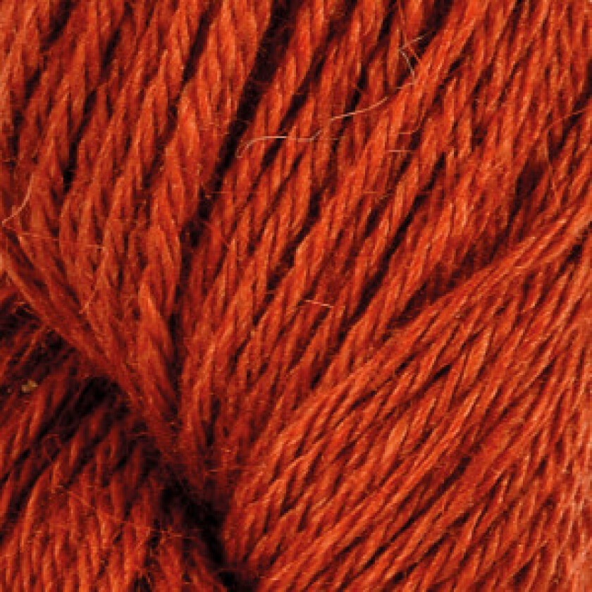 Â Järbo Llama Silk Garn 12215 Kobberbrun