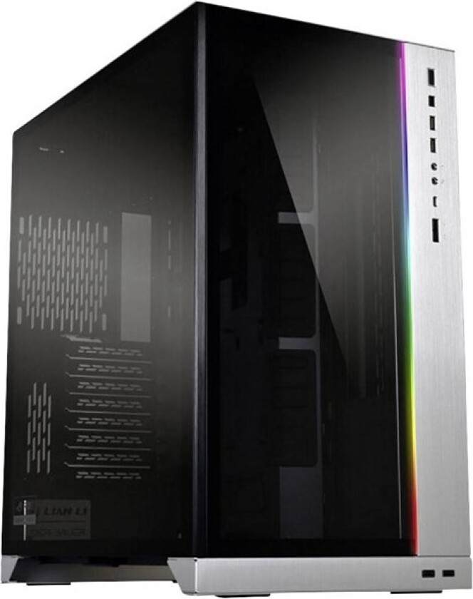 PC-O11D XL ROG - Silver - Kabinett - Fulltower - Sølv