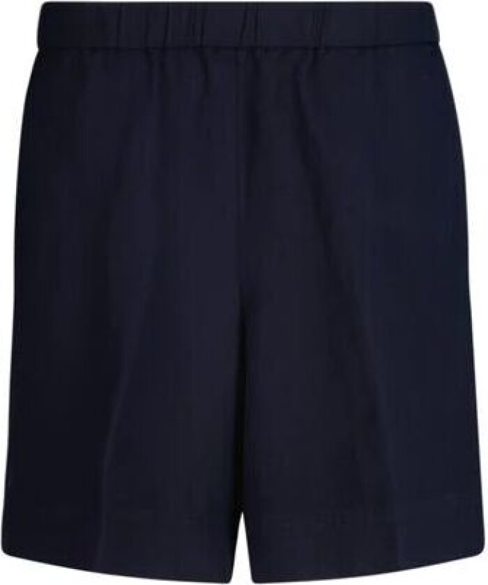 Rel Linen Blend Pull On Shorts - Evening Blue 36