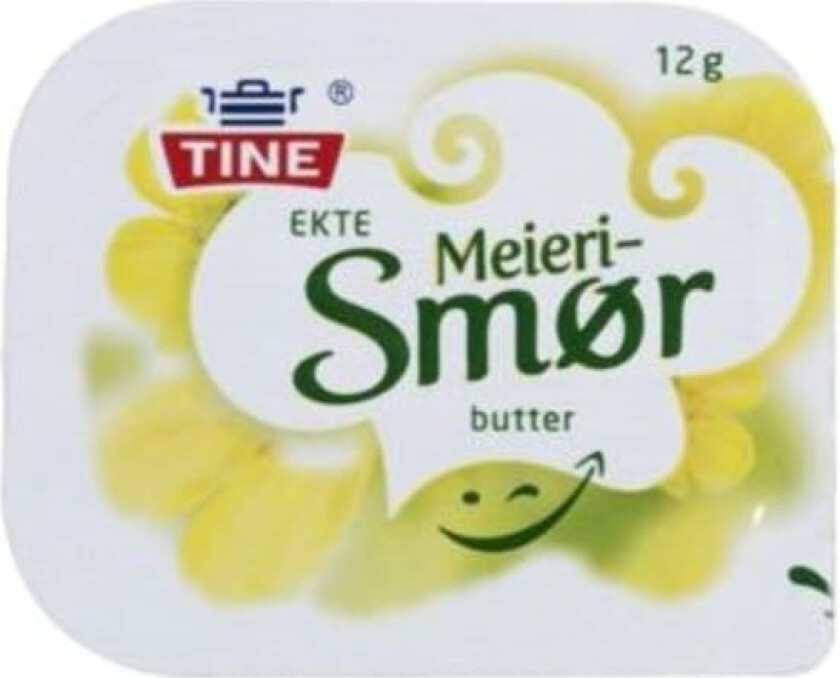 Meierismør Kuvert 12g Tine pr Kg