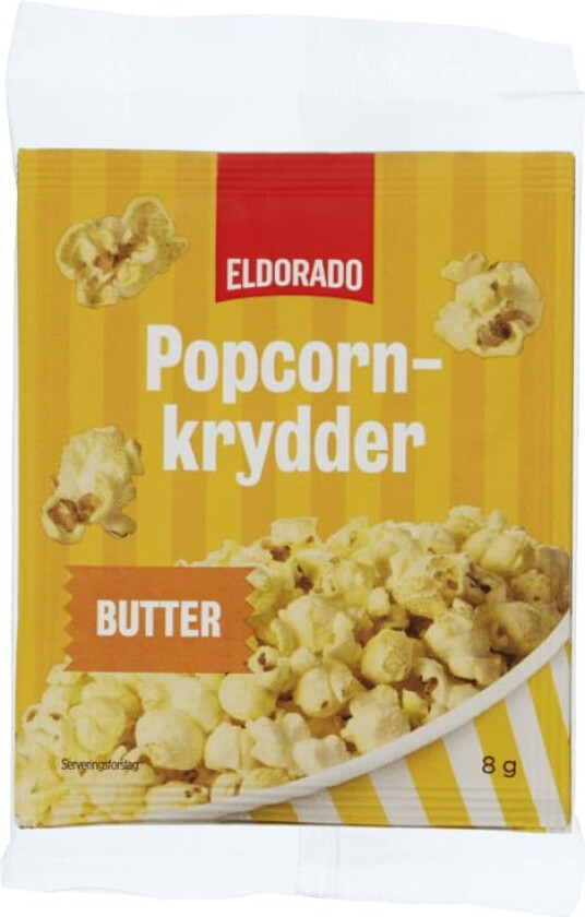 Popcornkrydder Butter 3x8g