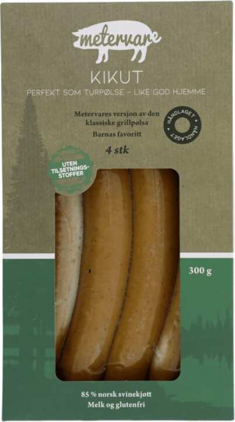Kikut Grillpølse 300g
