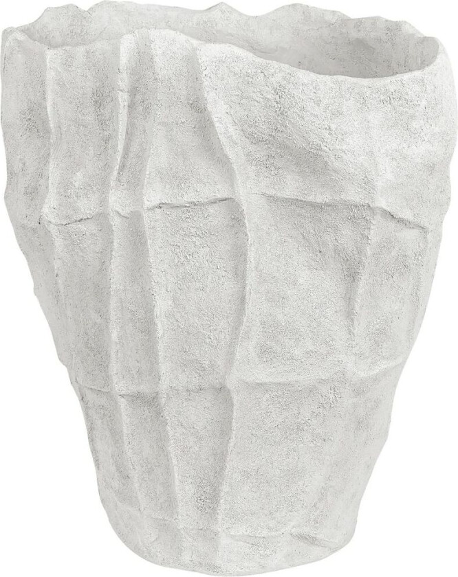 Art piece artistic vase 33,5 cm Off-white
