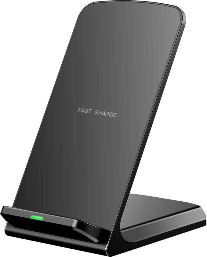 QI trådløs lader med dock for iPhone, Android