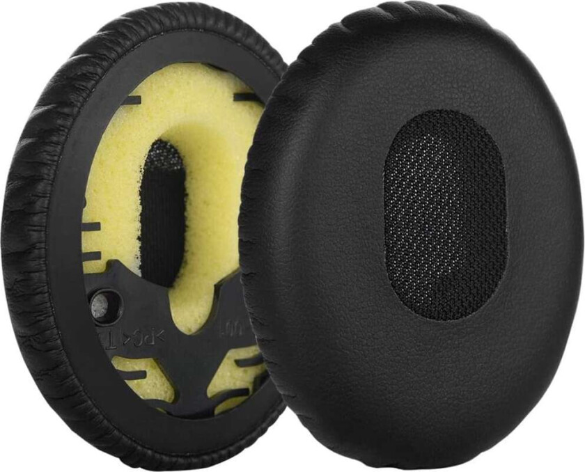 INF QuietComfort QC 3 øreputer 1 par imitert skinn Svart