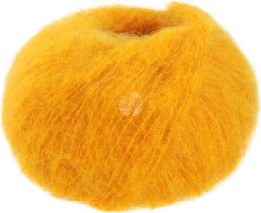 Mohair Moda-garn 01 Gul