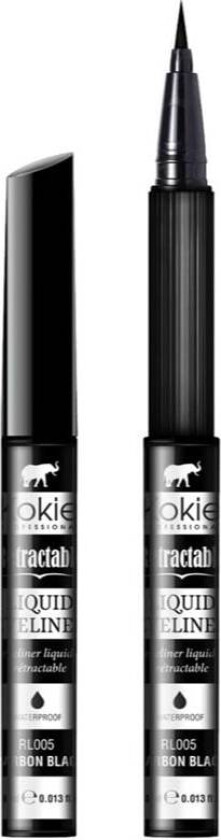 Kokie Retractable Liquid Eyeliner Ultimate Black