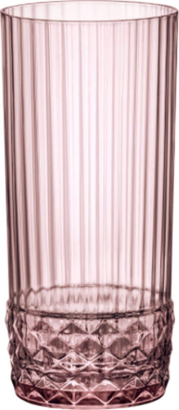 Bormioli America '20s Drikkeglass 40 Cl, Rosa