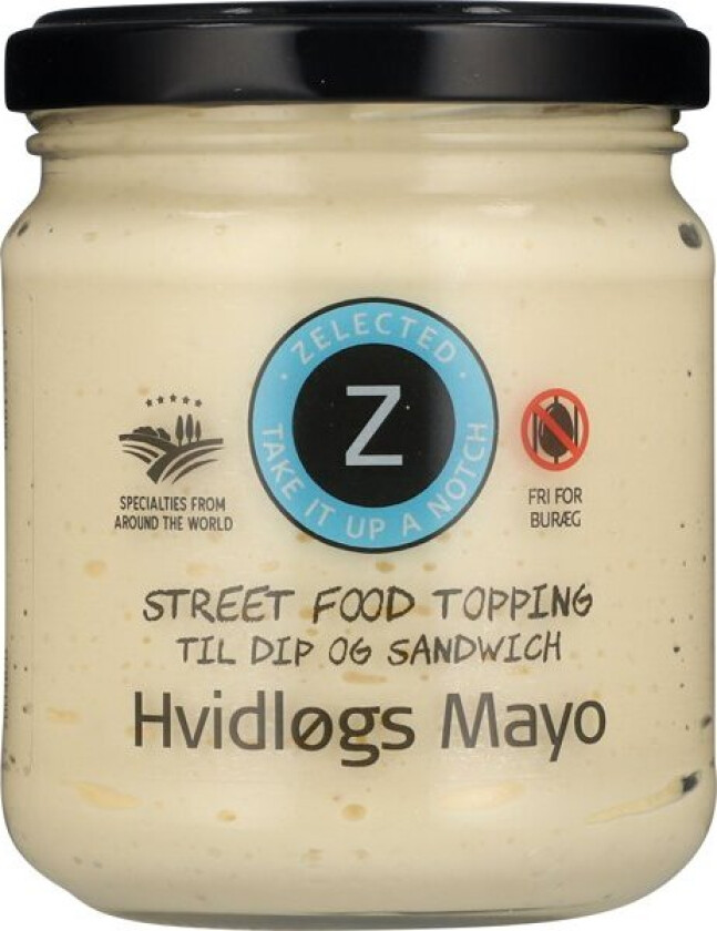 Hvitløksmajones 180g Zelected