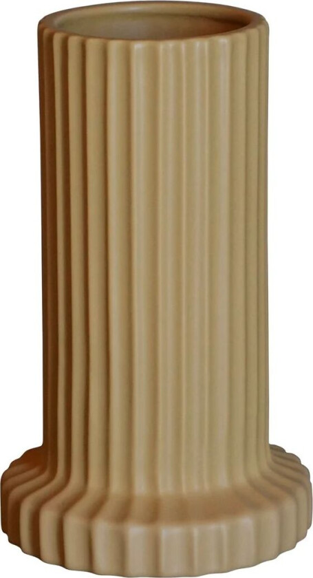 Stripe vase 18 cm Ocra