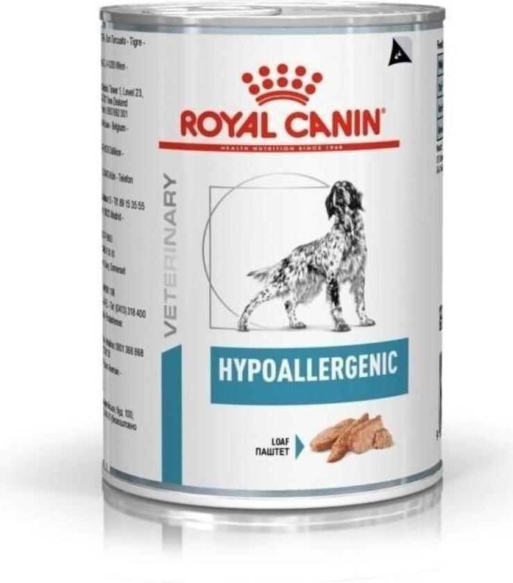 Royal Canin Veterinary Diets Dog Hypoallergenic Loaf (12x400 g)