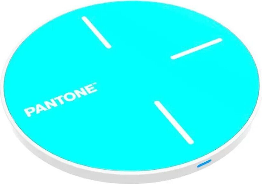 Pantone Single Trådløs Lader 15W - Turkis