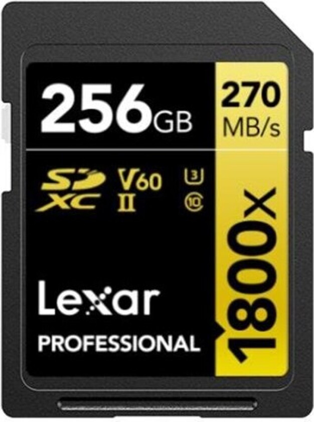 Professional Gold 1800x SD - 280MB/s - 256GB