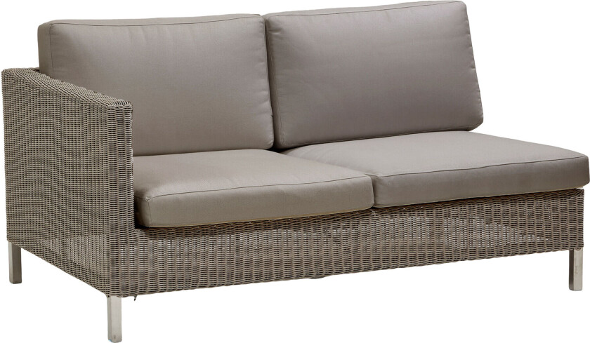 Connect modulsofa 2-seter taupe, høyre