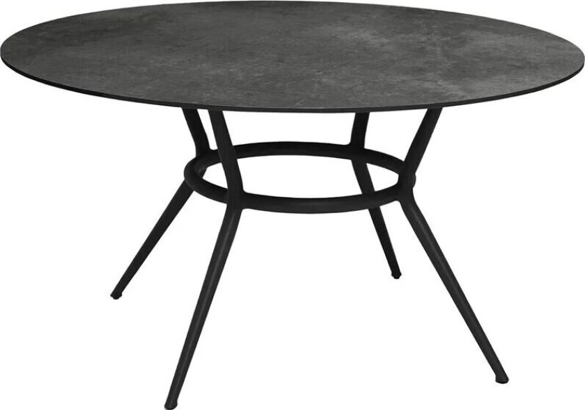 Joy spisebord rundt Dark grey-lava grey Ø144 cm