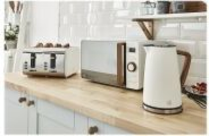 Swan Nordic ST14620WHTN - Brødrister - 4 skive - 4 Spor - cotton white