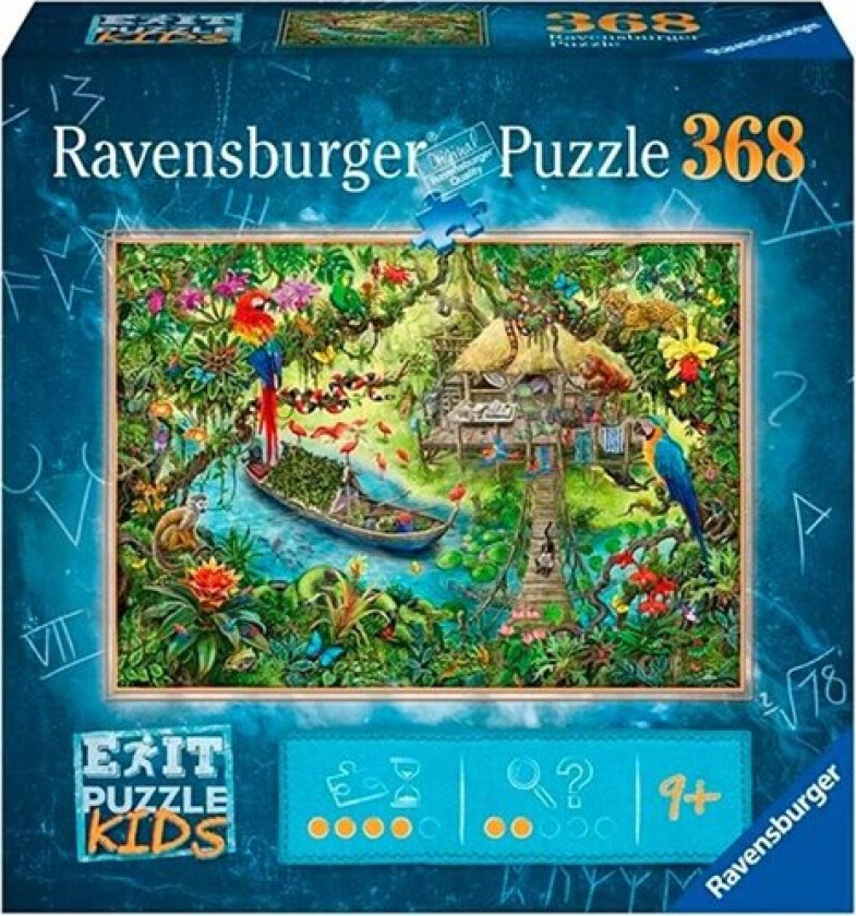Puzzle EXIT Kids: Jungle (368 pieces)