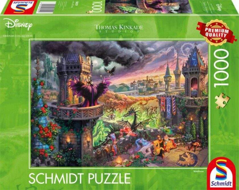 Thomas Kinkade Studios: Maleficent Puzzle 1000 pcs